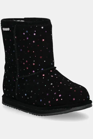 Emu Dětské semišové sněhule Sparkle Brumby barva, K13100