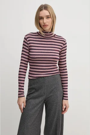 Pepe Jeans Tričko s dlouhým rukávem EFELINA barva, s pologolfem, PL505936