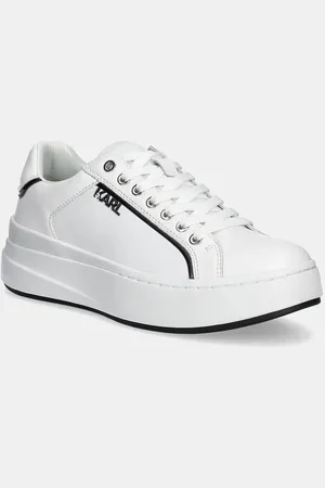 Karl Lagerfeld Kožené tenisky KRONOS barva, KL54020