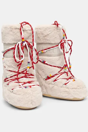 Moon Boot Sněhule MB ICON FAUX FUR BEADS barva, 80D1408990 L002