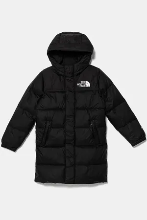 The North Face Dětská péřová bunda TEEN NUPTSE LONG PARKA barva, NF0A88UFJK31