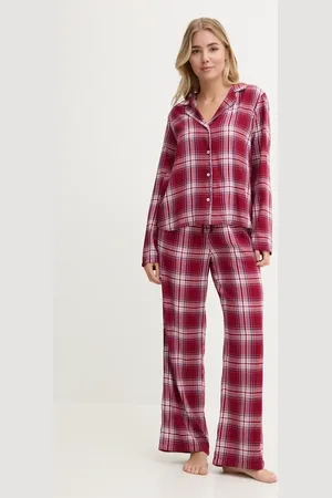 Tommy Hilfiger Pyžamo vínová barva, UW0UW05546
