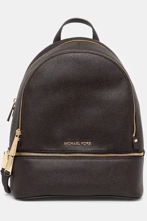 Michael Kors Kožený batoh dámský, barva, malý, hladký