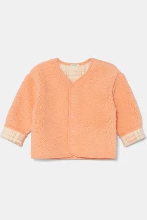 Benetton Kojenecká fleecová mikina barva, 3EKNA501G