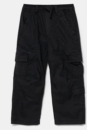 Abercrombie & Fitch Dětské kalhoty barva, hladké, KI230-4019