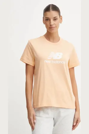 New Balance Bavlněné tričko barva, WT41502PAE