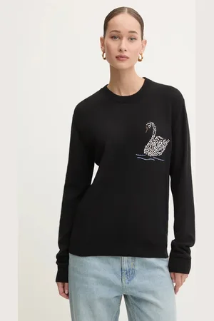 Msgm Vlněný svetr dámský, barva, lehký, 3742MDM200.247786