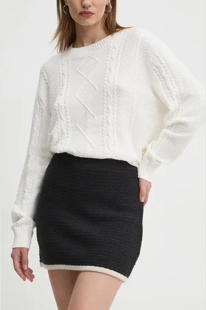 Abercrombie & Fitch Sukně barva, mini, pouzdrová, KI143-4361