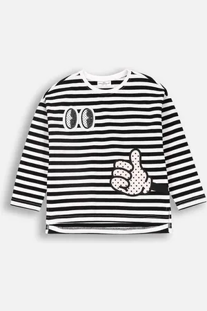 COCCODRILLO Dětské tričko s dlouhým rukávem barva, CARTOONS GIRL KIDS