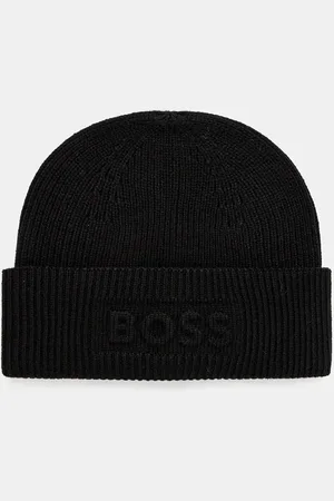 HUGO BOSS Čepice barva, z tenké pleteniny, vlněná, 50524197