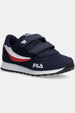 Fila Dětské sneakers boty ORBIT REVOLUTION velcro tmavomodrá barva, FFK0225