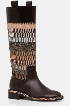 Missoni Kozačky Clo dámské, barva, na podpatku, MW67_044