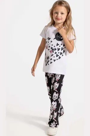 COCCODRILLO Dětské bavlněné legíny barva, LICENCE GIRL DISNEY