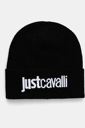 Roberto Cavalli Čepice z vlněné směsi barva, 77QAZK01 ZG239