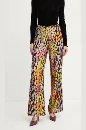 FORTE FORTE Kalhoty dámské, jednoduché, high waist, 13270_my pants