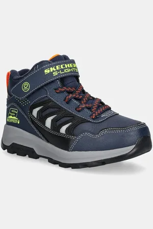 Skechers Dětské zimní boty STORM BLAZER tmavomodrá barva, 406410L