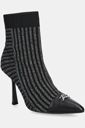 Karl Lagerfeld Nízké kozačky PANDARA II dámské, barva, na podpatku, KL31343
