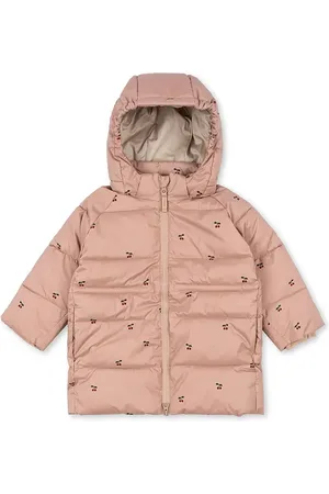 Konges Sløjd Dětská bunda NUKA LONG JACKET GRS barva, KS101205