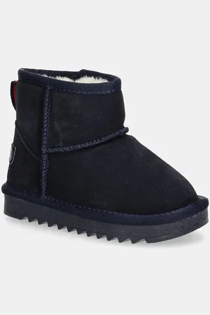 Tommy Hilfiger Dětské sněhule tmavomodrá barva, T3A5-33615