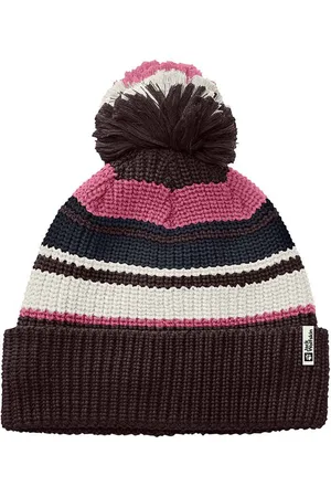 Jack Wolfskin Dětská čepice POMPOM BEANIE barva