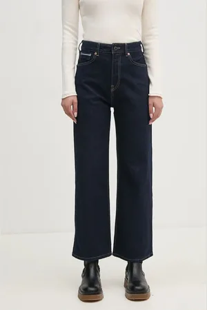 Pepe Jeans Džíny STRAIGHT JEANS UHW dámské, high waist, PL204731AB3