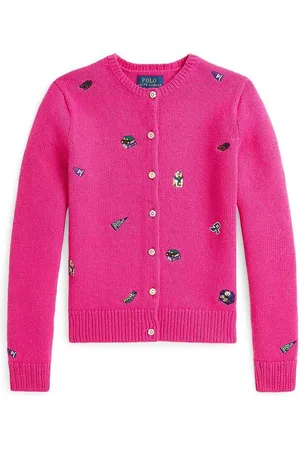 Ralph Lauren Dětský vlněný kardigan barva, 313950809001