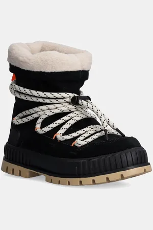 Palladium Kožené sněhule PALLASHOCK HIVER barva, 94349-008-M