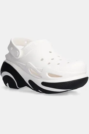 Crocs Pantofle Bubble Crush Clog dámské, barva, na platformě, 210061