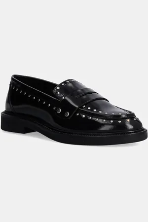 Steve Madden Kožené mokasíny Harloe dámské, barva, na plochém podpatku, SM11003264