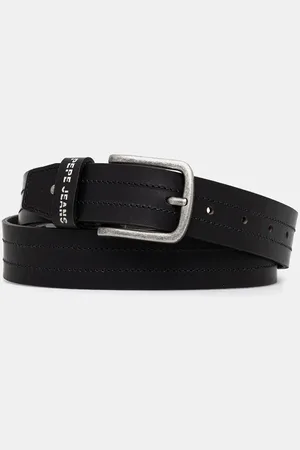 Pepe Jeans Kožený pásek ELMER BELT pánský, barva, PM021029