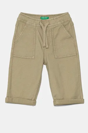 Benetton Dětské kalhoty barva, hladké, 47K0GF026
