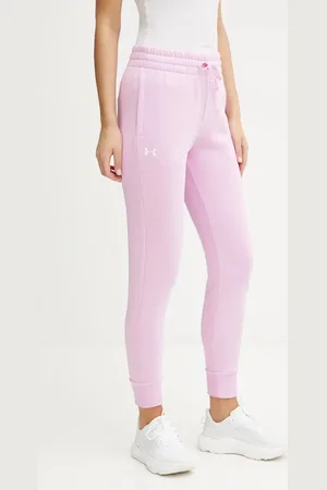 Under Armour Tepláky fialová barva, 1379438