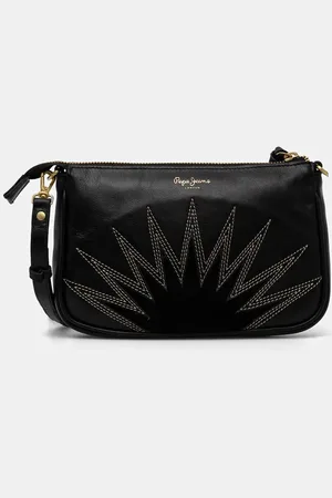Pepe Jeans Kožená kabelka EDEN MAOS barva, PL031567