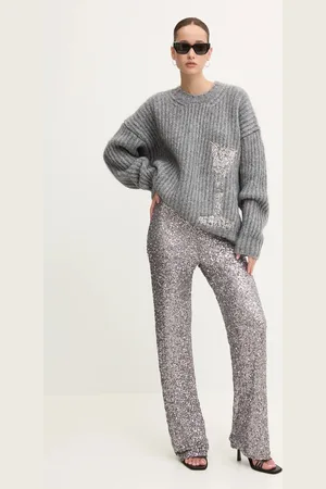 Msgm Svetr z vlněné směsi dámský, barva, hřejivý, 3742MDM207A.247984