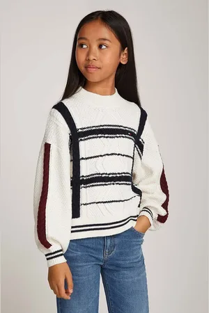 Tommy Hilfiger Dětský svetr s příměsí vlny barva, KG0KG08158