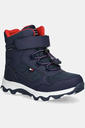Tommy Hilfiger Dětské zimní boty tmavomodrá barva, T1X5-33710