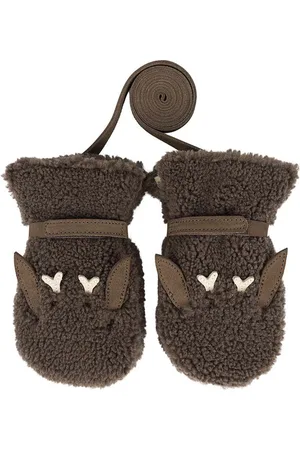 Donsje Dětské rukavice Richy Mittens Stag barva, 6023108