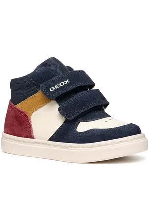 Geox Dětské kožené sneakers boty NASHIK barva, B465NA.02285