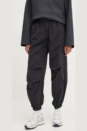 Reebok Kalhoty dámské, barva, kapsáče, high waist, 100205878