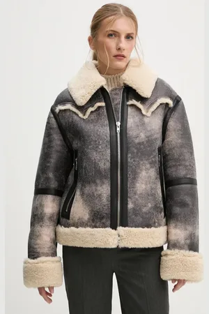 Stand Studio Bunda Lessie Jacket dámská, barva, přechodná, oversize, 61957-9073