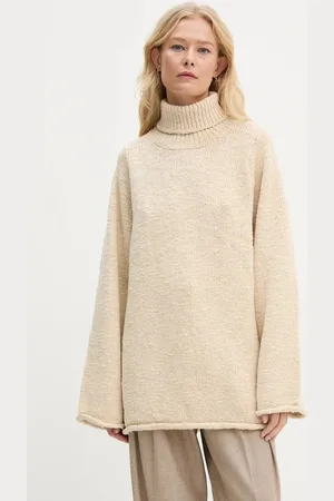 By Malene Birger Vlněný svetr CHARICE dámský, barva, hřejivý, s golfem, Q72457003