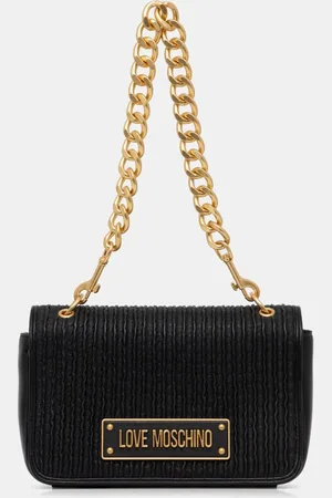 Moschino Kožená kabelka barva, JC4358PP0L