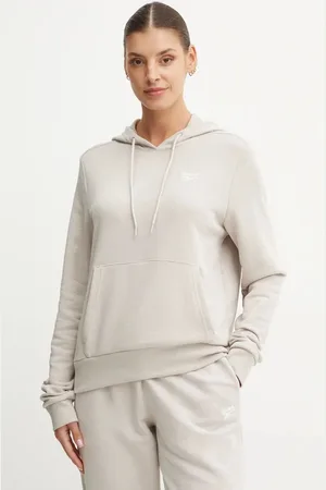 Reebok Mikina dámská, barva, s kapucí, hladká, 100205949