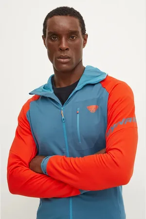Dynafit Sportovní mikina Radical Polartec zelená barva, s kapucí, 08.0000071122
