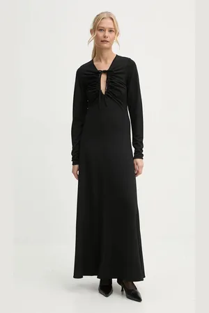 By Malene Birger Šaty DEIJA barva, maxi, Q71583018