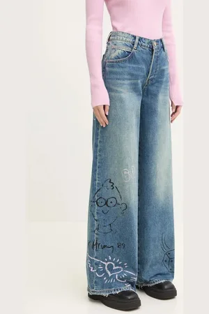 Miss Sixty Džíny x Keith Haring 6L3JJ2300000 dámské, high waist