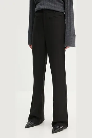 Gestuz Kalhoty dámské, barva, zvony, high waist, 10905924