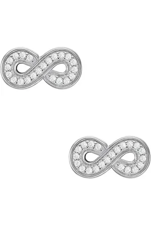 Fossil Stříbrné náušnice JFS00634040