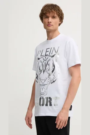 Philipp Plein Bavlněné tričko barva, s aplikací, AADC MTK7946 STE001N