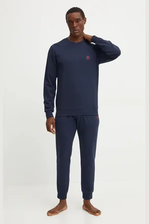 Emporio Armani Tepláková souprava tmavomodrá barva, 111943 4F595